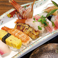 料理メニュー写真 海鮮にぎり寿司盛り合せ（7貫）