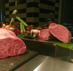 鉄板焼葵のコース写真