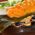 料理メニュー写真&nbsp;雲丹の昆布船焼き