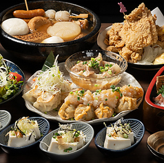 創作おでんと餃子酒場 おとぎのコース写真