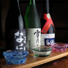 利き酒セットでお試しください！