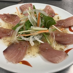 鮮魚のカルパッチョ