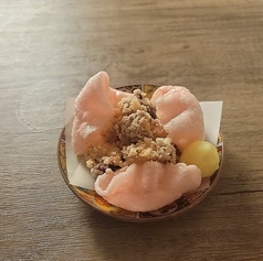 生ダコから仕込んでいる生ダコの唐揚げ