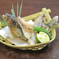 鮎の唐揚げ