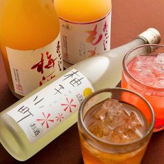 女性に人気の「梅酒・果実酒」も豊富に取り揃えています