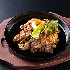 鉄板カルビガーリックライス