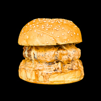 【牛肉100%！気分で選べる2種の本格LAバーガー】