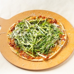 牧石ねぎを使用したねぎまみれPIZZA