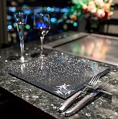 鉄板焼葵のコース写真