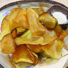 薩摩芋チップス 　【めかぶ塩/チーズ】