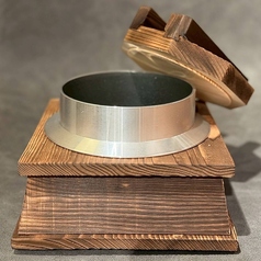 自分の好みに合わせた焼き加減で料理を炙れる