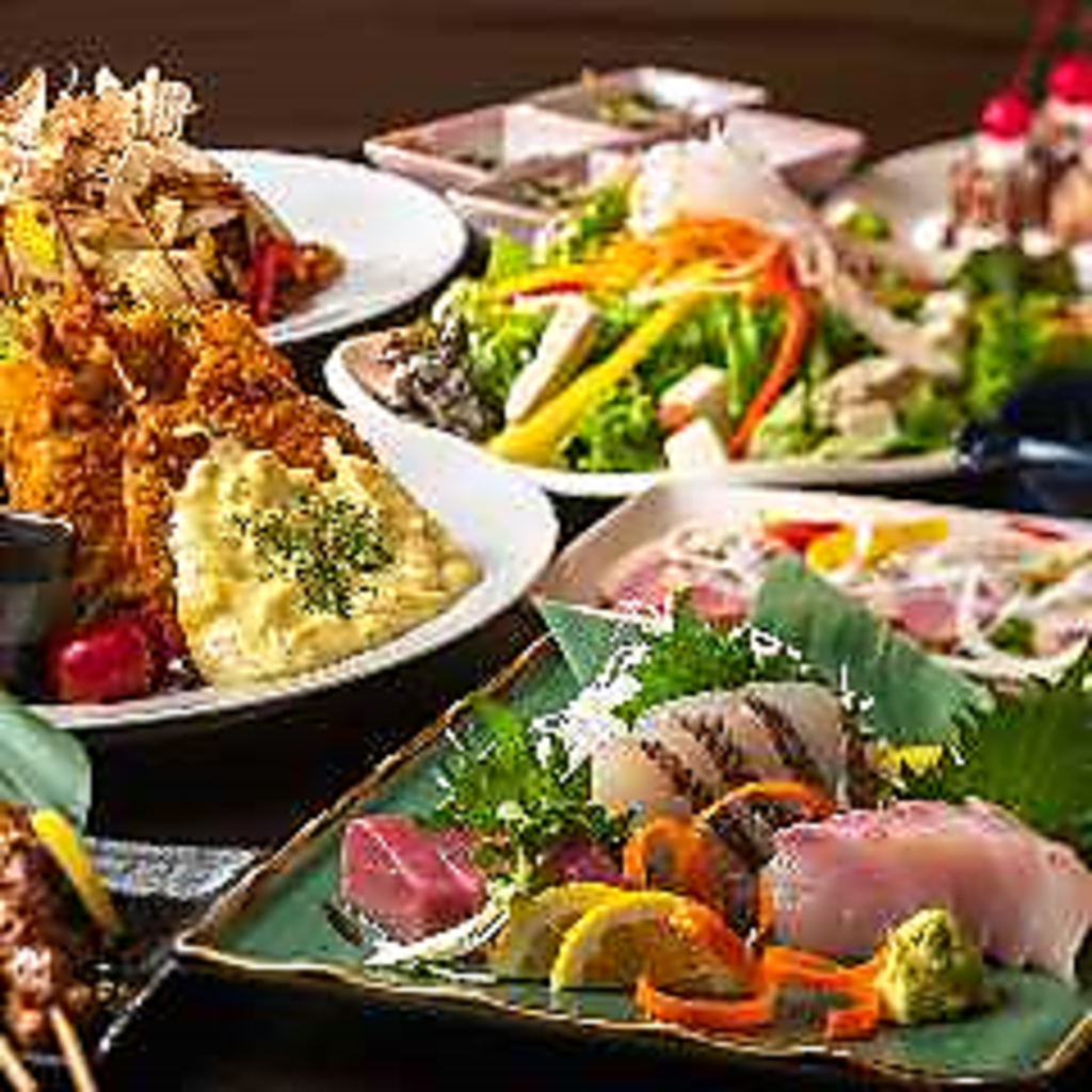 【絶品海鮮料理】カルパッチョやお造り盛り合わせ・炙り等、様々な海鮮料理をお楽しみいただけます♪