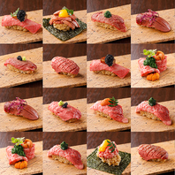 鮮度抜群！極上の肉寿司を好きなだけ召し上がれ♪