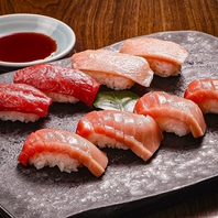 職人が握るがんこ自慢の握り寿司◎