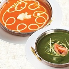 セットのカレーはこちらからお選びください。