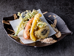 野菜の天ぷら盛り合わせ
