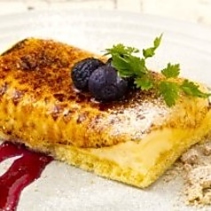 レアチーズケーキブリュレ