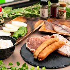 新宿歌舞伎町テラス　ビアガーデンBBQ EDENのコース写真