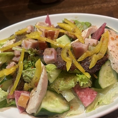 ご馳走様肉サラダ