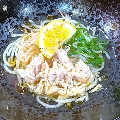 冷やし鶏しおうどん