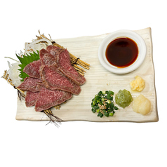 美崎牛タタキ刺し