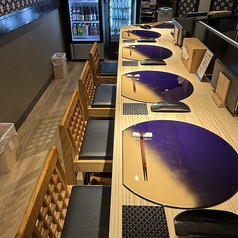 高級感のあるカウンター