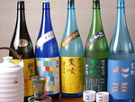 厳選された日本酒を取り揃えています！！