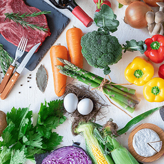 鉄板焼葵のコース写真