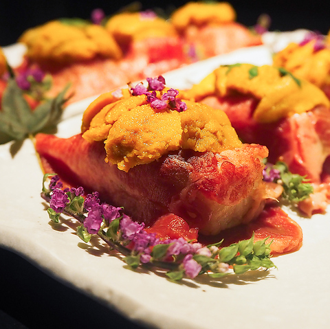 A5和牛を居酒屋で◎黒毛和牛肉寿司108円～◆恵比寿駅で個室完備&喫煙OK&貸切OK