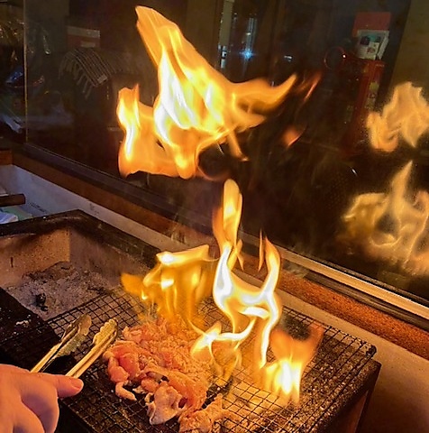 宮崎名物鶏の炭火焼き