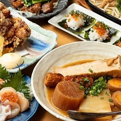 酒とアテ 晴れる屋のコース写真