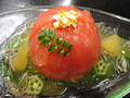 料理メニュー写真 冷たいトマトの焚いたん