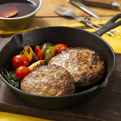 自家製ハンバーグパテ(100g)※BBQタレ＋4種類のスパイス