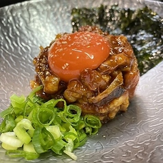 地鶏ユッケ