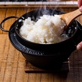 料理メニュー写真&nbsp;本多さんコシヒカリ土鍋 1合