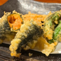 料理メニュー写真&nbsp;雲丹の磯部天麩羅