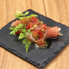 もちの生ハムロール