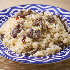 ビーフガーリックライス