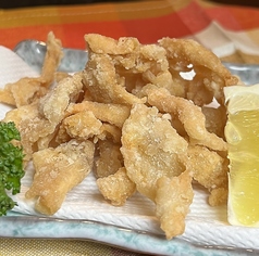 鶏皮カリカリ揚げ