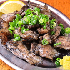鶏ハラミ炭火焼き