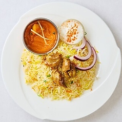 100％インド米を使用したビリヤニ◎