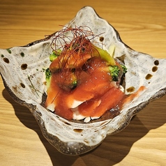 ささみとブロッコリーの梅肉和え