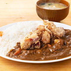 唐揚げカレーライス