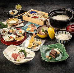 赤坂うまやのコース写真