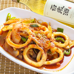 イカ辛炒め〈辛さ3〉