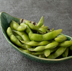 枝豆塩茹で