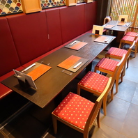 小・中規模宴会に最適なテーブル席をご用意