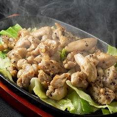 平日限定11:00-14:00地鶏の鉄板定食