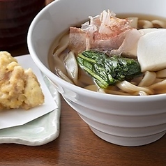 鶏天付 きしめん
