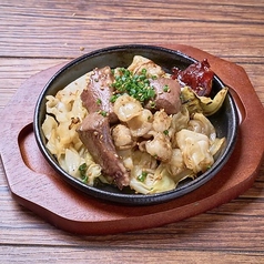 旨しお 牛ホルモン鉄板